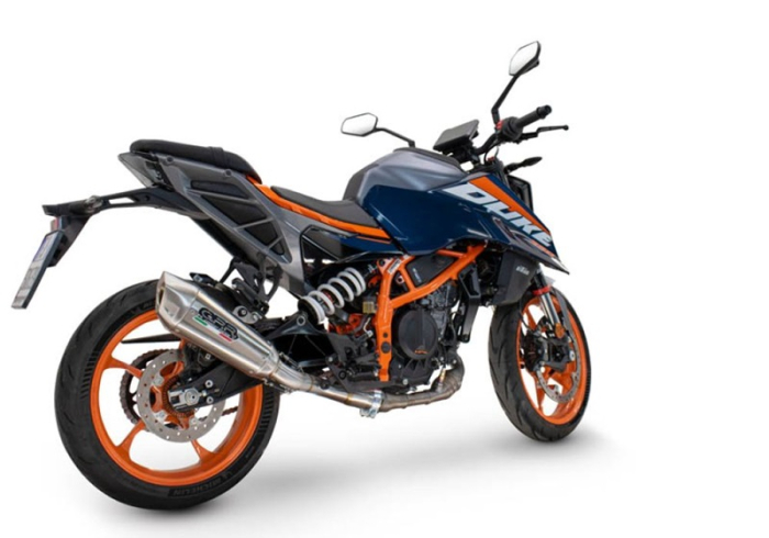 Slip-on exhaust GPR GP-REVO KT.109.GPRTIT Brushed Titanium including removable db killer and link pipe [3]