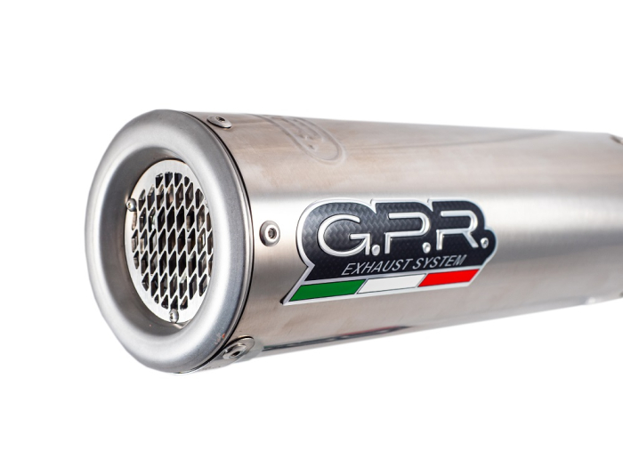 Slip-on exhaust GPR M3 Y.200.1.RACE.M3.INOX Brushed Stainless steel including link pipe [5]
