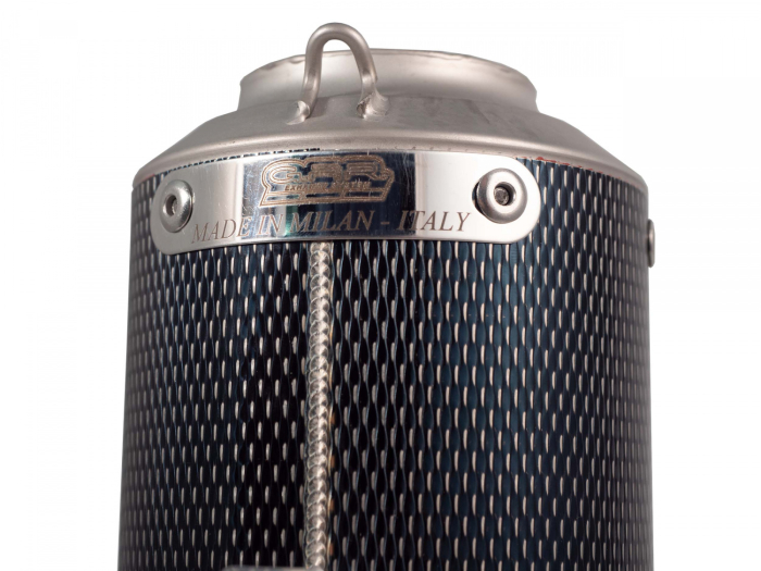 Slip-on exhaust GPR M3 E5.K.177.M3.PP Brushed Stainless steel including removable db killer and link pipe [4]