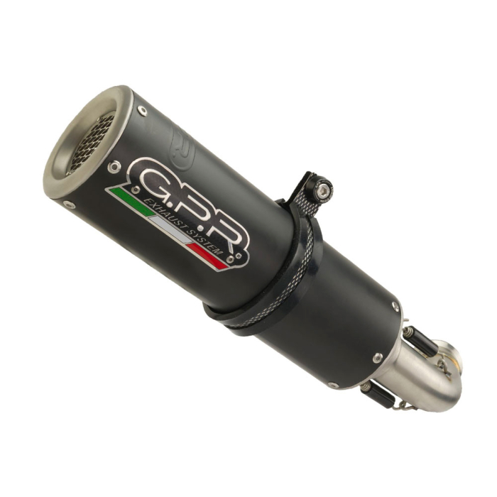Slip-on exhaust GPR M3 Y.200.1.RACE.M3.BT Matte Black including link pipe [2]