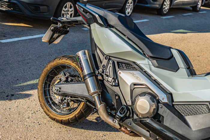 Slip-on exhaust GPR M3 HON.269.M3.INOX Brushed Stainless steel including removable db killer and link pipe [7]