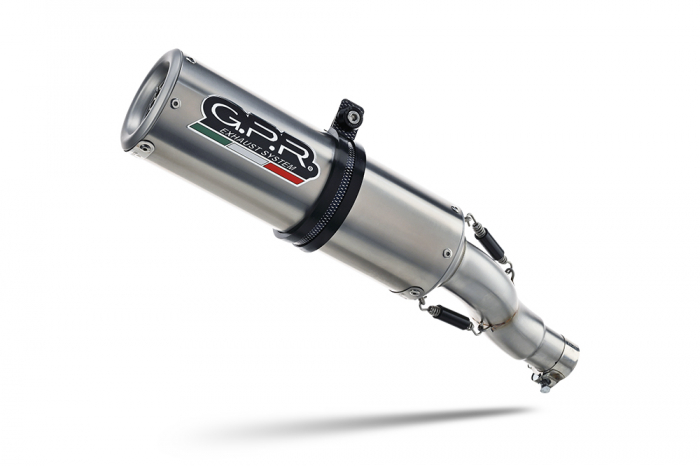 Slip-on exhaust GPR M3 E5.D.137.3.CAT.M3.INOX Brushed Stainless steel including removable db killer, link pipe and catalyst [3]