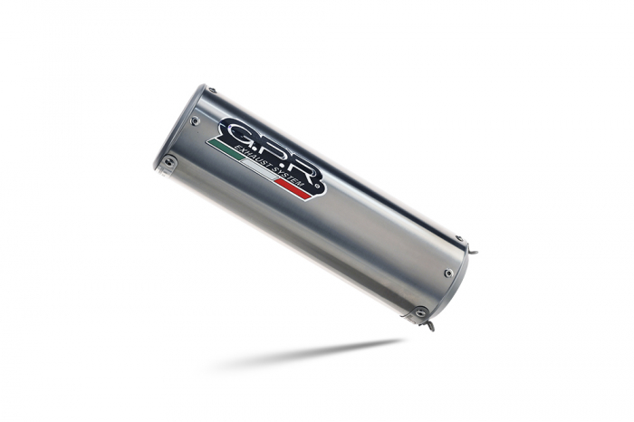 Slip-on exhaust GPR M3 E5.D.137.3.CAT.M3.INOX Brushed Stainless steel including removable db killer, link pipe and catalyst [2]
