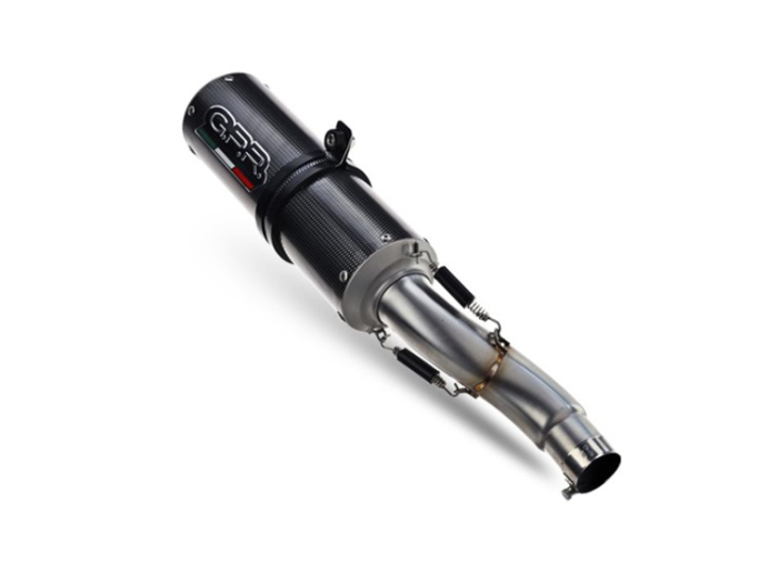 Slip-on exhaust GPR M3 HU.59.M3.BT Matte Black including removable db killer and link pipe [5]