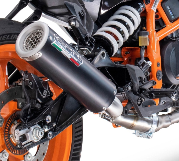 Slip-on exhaust GPR M3 HU.59.M3.BT Matte Black including removable db killer and link pipe [7]