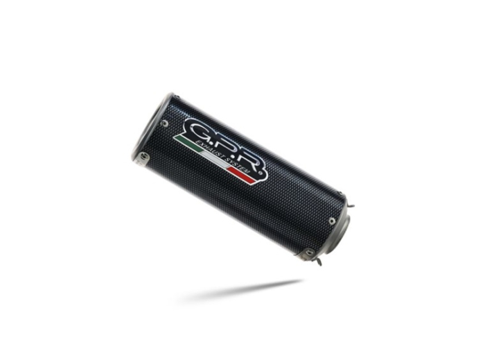 Slip-on exhaust GPR M3 HU.59.M3.BT Matte Black including removable db killer and link pipe [2]