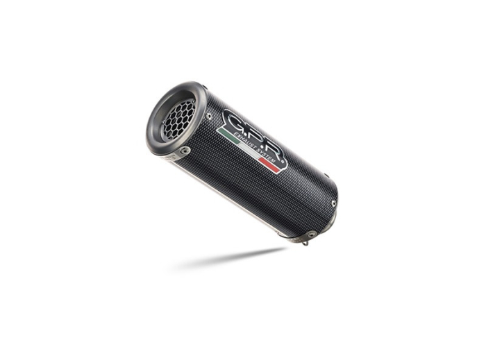 Slip-on exhaust GPR M3 KT.109.2.M3.BT Matte Black including removable db killer and link pipe [1]