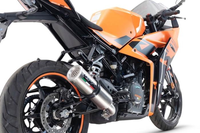 Slip-on exhaust GPR M3 KT.209.1.RACE.M3.INOX Brushed Stainless steel including link pipe [8]