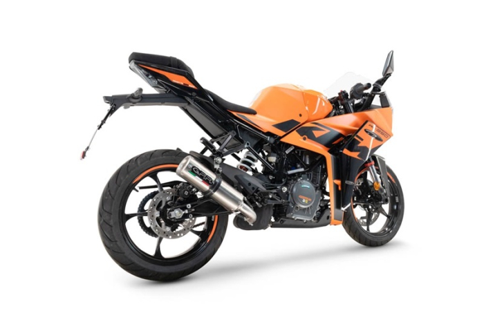 Slip-on exhaust GPR M3 KT.209.1.RACE.M3.INOX Brushed Stainless steel including link pipe [7]