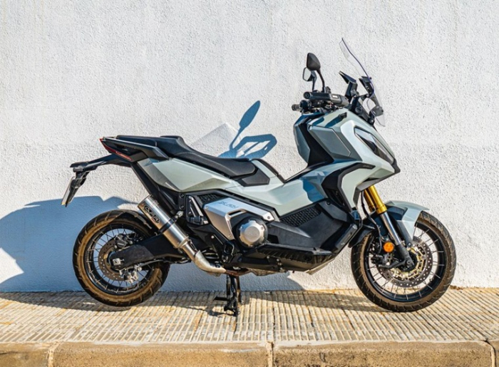 Slip-on exhaust GPR M3 TITANIUM NATURAL HON.262.1.M3.TN Brushed Titanium including removable db killer and link pipe [8]