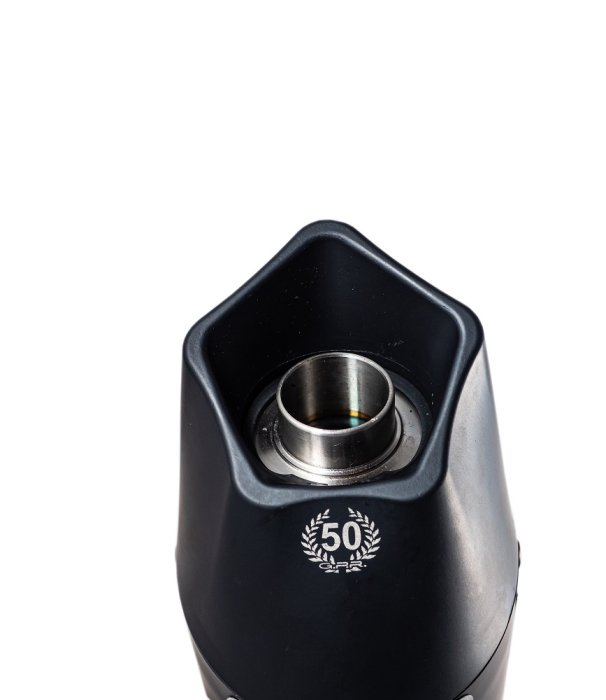 Slip-on exhaust GPR NEW GRAND PRIX EVO BLACK TITANIUM D.111.CAT.GPAN.BLT Titanium Matte Black including removable db killer, link pipe and catalyst [5]