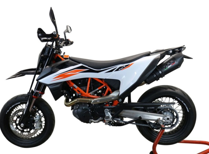 Slip-on exhaust GPR NEW GRAND PRIX EVO BLACK TITANIUM E4.KT.204.GPAN.BLT Titanium Matte Black including removable db killer, link pipe and catalyst [4]