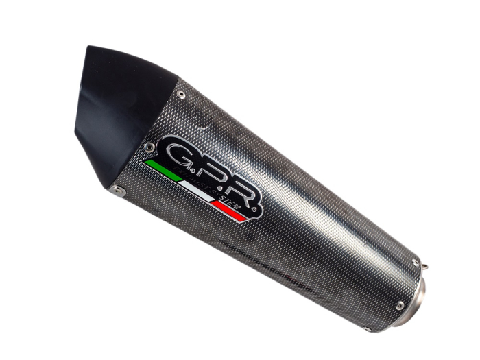 Slip-on exhaust GPR NEW GRAND PRIX EVO POPPY BMW.73.GPAN.PO Carbon look including removable db killer and link pipe [6]