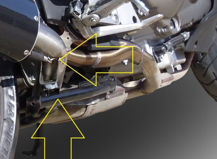Slip-on exhaust GPR NEW GRAND PRIX EVO TITANIUM H.197.GPAN.TO Brushed Titanium including removable db killer and link pipe [9]
