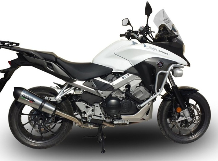 Slip-on exhaust GPR NEW GRAND PRIX EVO TITANIUM H.241.GPAN.TO Brushed Titanium including removable db killer and link pipe [7]