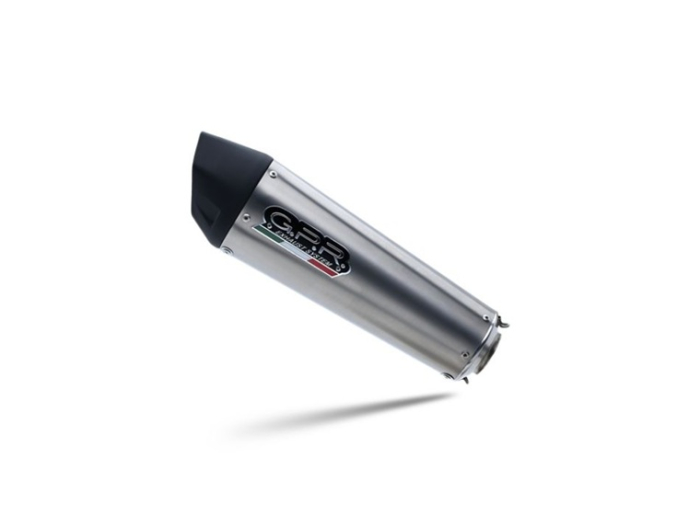 Slip-on exhaust GPR NEW GRAND PRIX EVO TITANIUM H.241.GPAN.TO Brushed Titanium including removable db killer and link pipe [5]