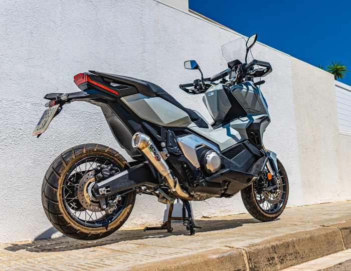 Slip-on exhaust GPR POWERCONE EVO E4.H.245.PCEV Brushed Stainless steel including removable db killer and link pipe [3]