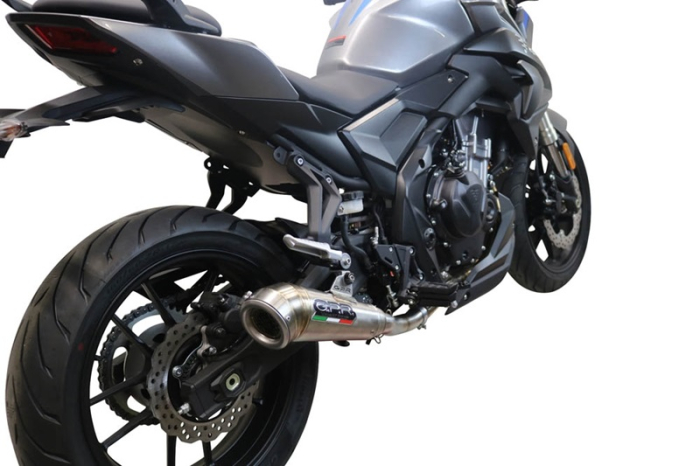 Slip-on exhaust GPR POWERCONE EVO VO.2.1.RACE.PCEV Brushed Stainless steel including link pipe [8]