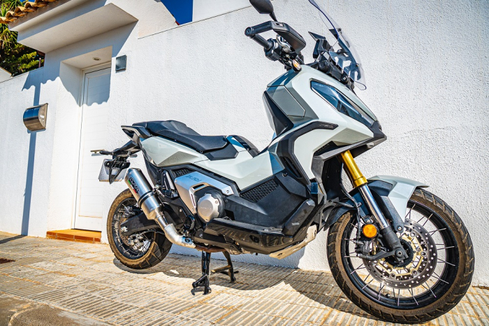 Slip-on exhaust GPR SATINOX HON.269.SAT Brushed Stainless steel including removable db killer and link pipe [4]