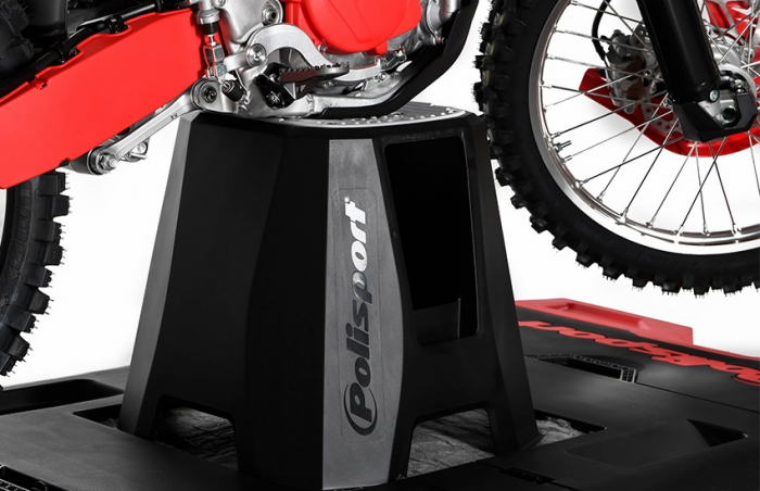 Stander motocicleta POLISPORT TRACK negru/gri [2]