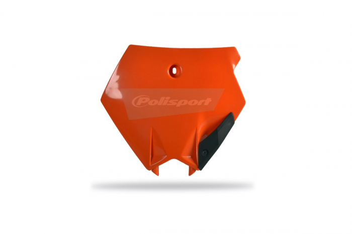 Suport de numar POLISPORT orange KTM [1]