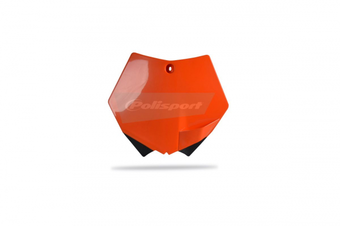 Suport de numar POLISPORT orange KTM [1]