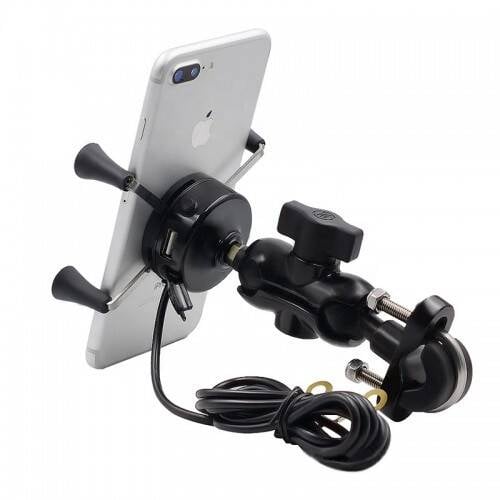 Suport de telefon FreedConn MC7HR cu incarcare USB [2]