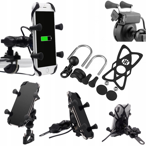 Suport de telefon FreedConn MC7HR cu incarcare USB [9]