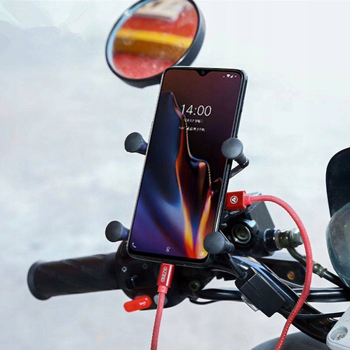 Suport telefon moto FreedConn MC7W cu incarcare wireless [14]