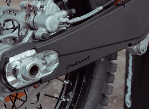 Swingarm protectors POLISPORT PERFORMANCE Negru [2]