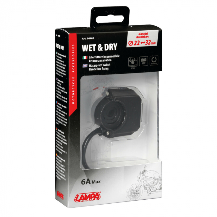 Switch impermeabil Lampa 12V 6A  [5]