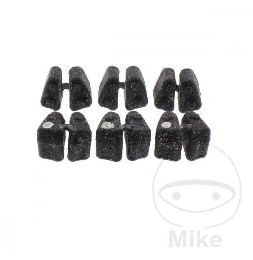 Tampoane amortizare TOURMAX rubber 6-piece set [1]