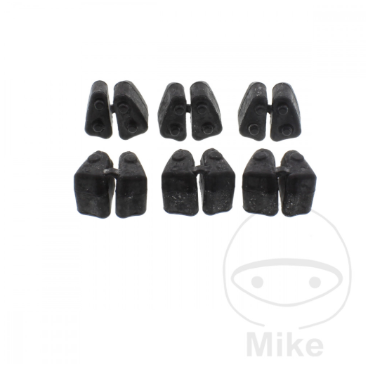 Tampoane amortizare TOURMAX rubber 6-piece set [1]