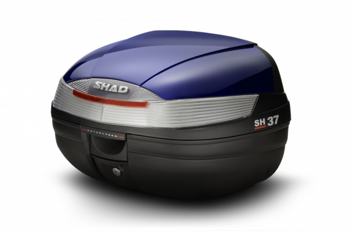 Top case cu capac colorat SHAD SH37 Albastru [1]