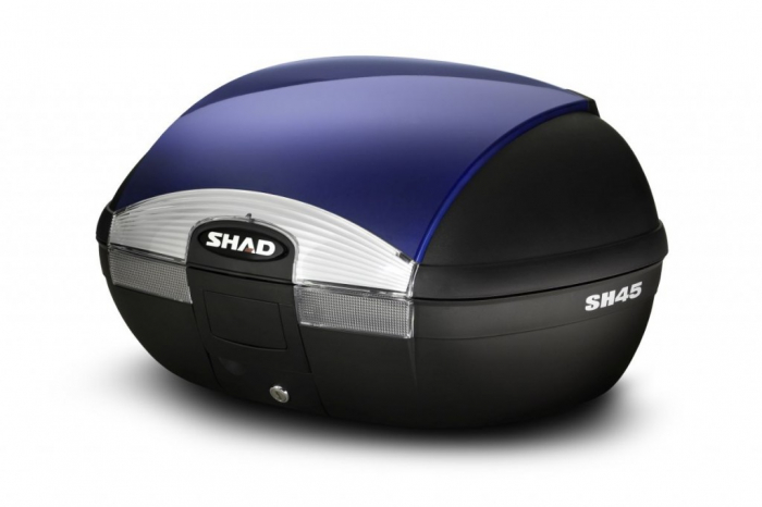 Top case cu capac colorat SHAD SH45 Albastru [1]