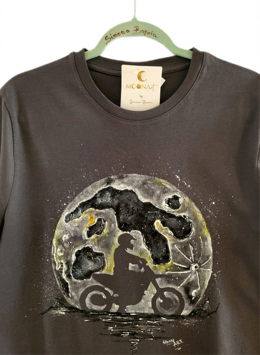 Tricou MOONArt Enduro on the Moon [2]