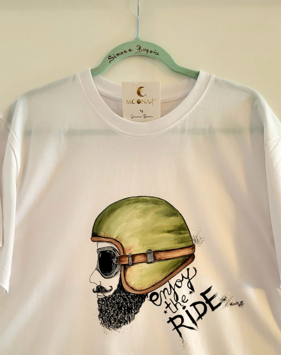Tricou MOONArt Retro Enjoy The Ride [2]