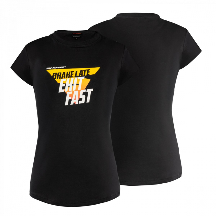 Tricou SHIMA Faster Lady BK [3]