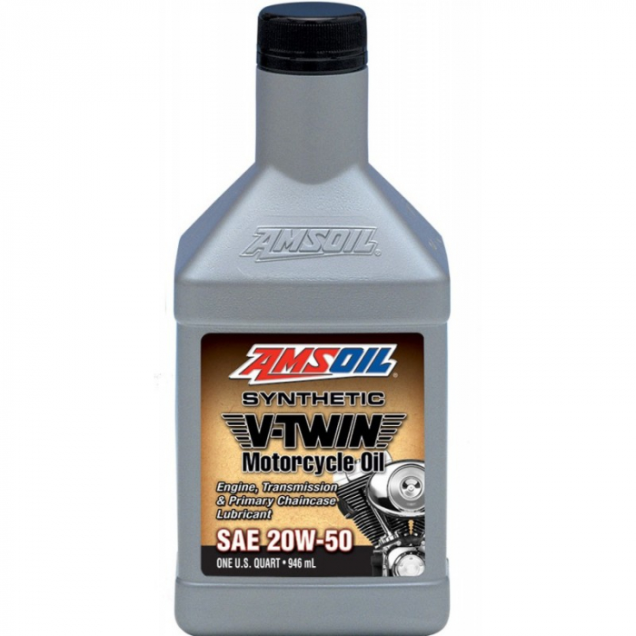 Ulei de motor AMSOIL Synthetic V-Twin 4T 20W50 [1]