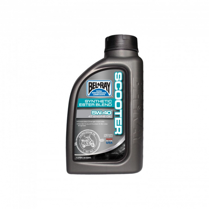 Ulei de motor Bel-Ray SCOOTER SYNTHETIC ESTER BLEND 4T 5W-40 1 l [1]