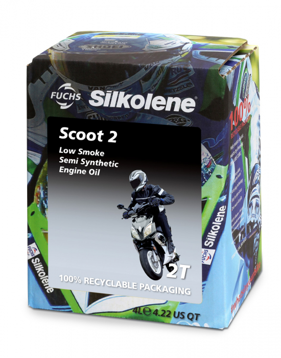 Ulei de motor SILKOLENE SCOOT 2 601452871 4 l [1]