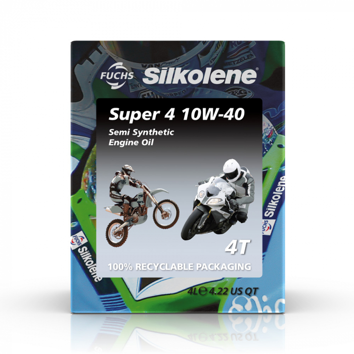 Ulei de motor SILKOLENE SUPER 4 10W-40 601450648 4 l [1]