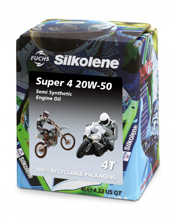 Ulei de motor SILKOLENE SUPER 4 20W-50 601452864 4 l [1]