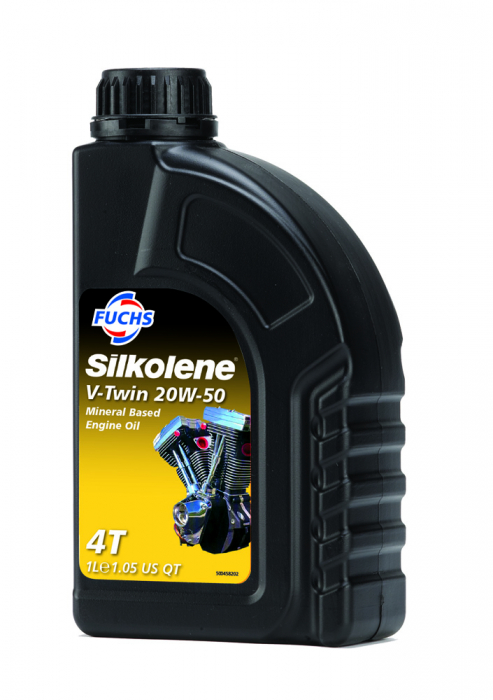 Ulei de motor SILKOLENE V-TWIN 20W-50 MINERAL 600986278 1 l [1]