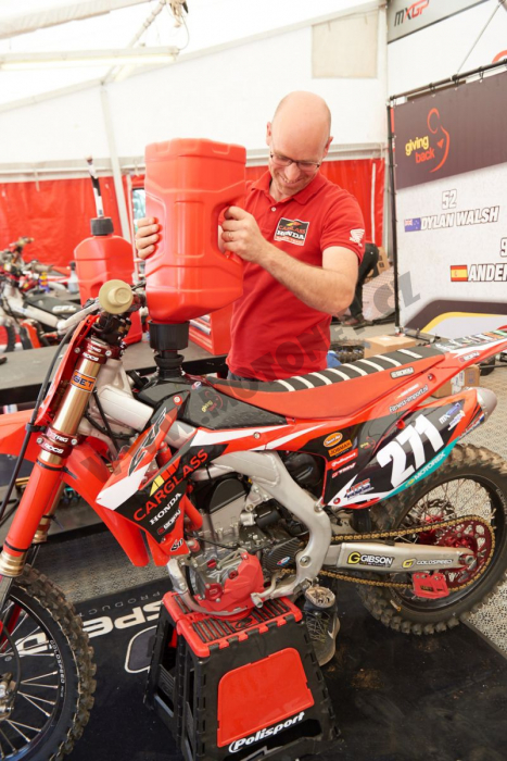 Utility can POLISPORT PROOCTANE Clear red [3]