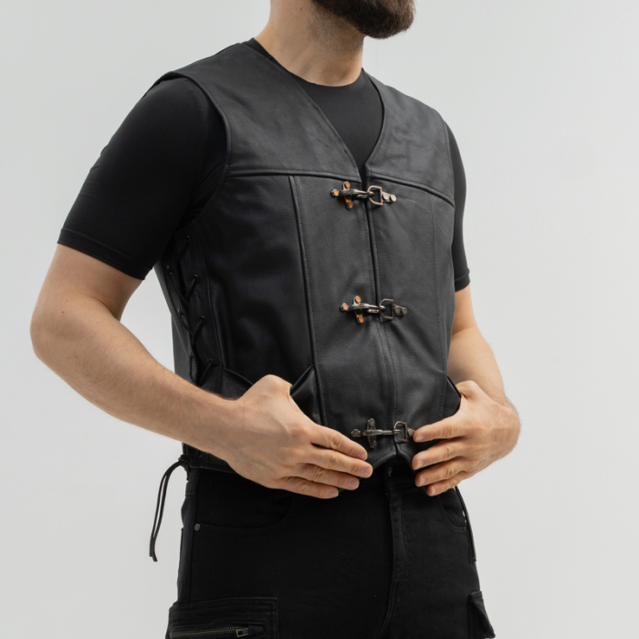 Vesta de piele Broger Clubman [7]