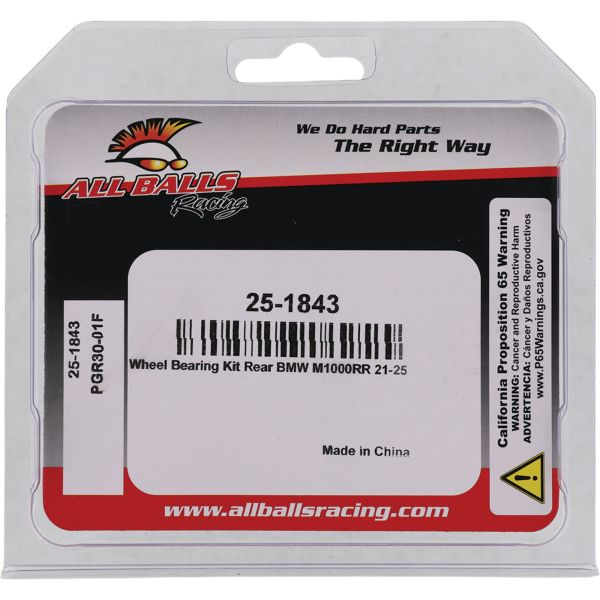 Wheel Bearing Kit All Balls Racing 25-1843 [4]
