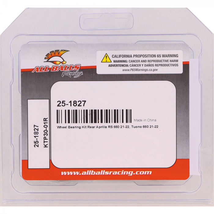 Wheel Bearing Kit All Balls Racing WB25-1827 [4]
