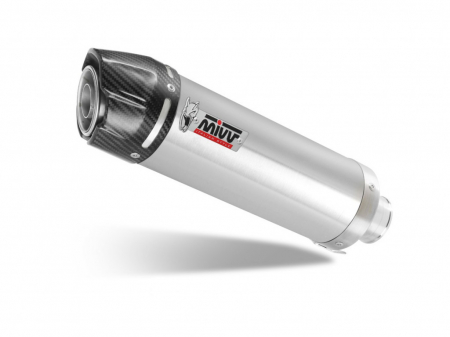 Piese moto - 2 Silencers kit MIVV GP K.010.L6SC Titanium with carbon cap