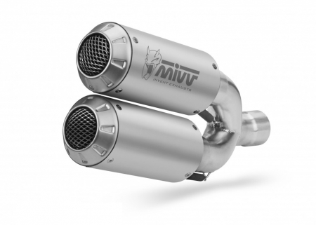 Piese moto - 2 Silencers kit MIVV MK3 D.040.SM3X otel inoxidabil